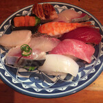 濱野寿し - 握り最高〜(^O^)