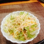 すし道楽 - サラダ