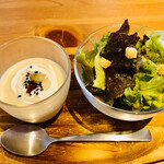 オフトコカフェ - ポタージュ＆サラダ