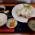 Menchayaasuka - 日替りランチ　一口マリネカツ定食