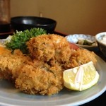 Washokudokoro Hidemi - ランチ 牡蠣フライ定食 890円