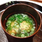 寿し おおはた - マグロのつみれ汁