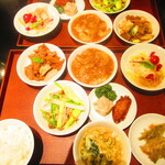 黄鶴 - ランチ小皿定食　２８００円（税込）【２０２０年３月】