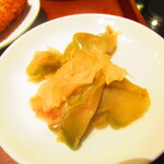 黄鶴 - ランチ小皿定食　２７００円（税込）のザーサイ【２０２０年３月】