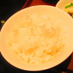 黄鶴 - ランチ小皿定食　２８００円（税込）のご飯のアップ【２０２０年３月】