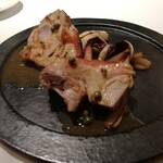 オステリア・オ・ジラソーレ - 皮付きカシュー仔豚のロースト