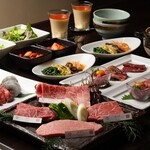 Takeya Gyuu Nikuten - 松阪牛食べ比べコース極上