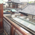道後温泉 - 個室から２階霊の湯の屋根