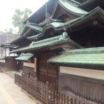 又新殿（ゆうしんでん）の入口（皇族のみ）