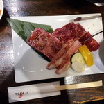 焼肉トラジ - 上焼肉御膳￥2000