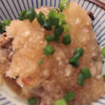 焼鳥 酉たけ - 絶対頼んじゃう皮ポン　皮が下に隠れていて見えません