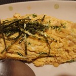 若大将 - 納豆オムレツ。