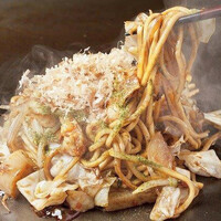 千房焼そば（有頭海老、タコ、イカ、黒豚）