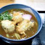 うどんや まるちゃん - かしわ天カレーうどん