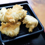 うどんや まるちゃん - かしわ天