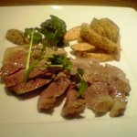 esprit mouton - 絶品のポークステーキ。