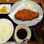 レストラン オルカ - ロースとんかつ定食