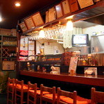 孫吉 - カウンター席（改装前）