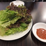 韓国家庭料理チェゴヤ - サンチュ