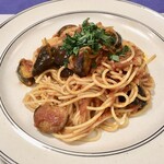 Fromagerie Hisada - spaghetti al sugo di pomodoro e melanzane を作りました