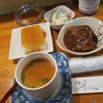 お通し４点です