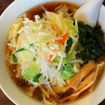 花の華 - 野菜ラーメン￥700