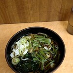 Sobadokoro Minori - 山菜そば３７０円