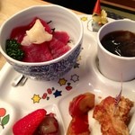 まぐろ丼　加一 - お子様まぐろ丼セット