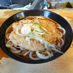 立喰そば 田舎 - アジ天うどん