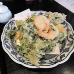 鎌倉 松原庵 - 「海鮮のあられ揚げ」