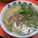 元祖長浜屋 - ラーメン＝５５０円