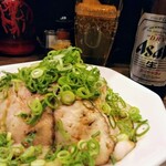 満風麺 - さっぱり チャーシュー ねぎもやし