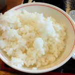 街かど屋 - 中盛りご飯