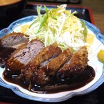 Yakitori No Hachiman - ﾒﾝﾁｶﾂ定食