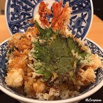 Tempura Washoku Daigo - 特製 海老天丼