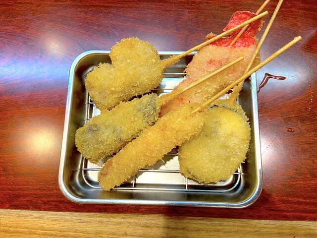 串かつ ひょうたん 本店 近鉄日本橋 串揚げ 串かつ ネット予約可 食べログ