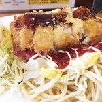 カリカット - 野菜玉子スパゲッティ+ポークカツ