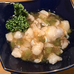 やきとり 達 - タコワサ
