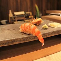 五反田鮨 SUSHI TOKYO 81 - 車海老と味噌の握り