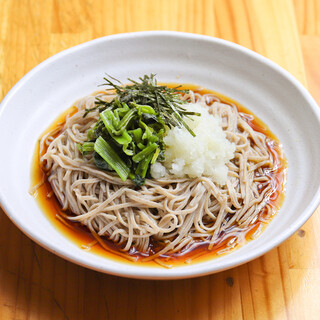 春季限定菜單第二彈!!“葉芥末蘿蔔泥蕎麥面”