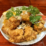 大衆中遊華食堂 八戒 - 唐揚ゆずネギソース小