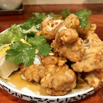 大衆中遊華食堂 八戒 - 唐揚ゆずネギソース小