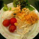 Terasu Resutoran Rozu - 食べ放題のサラダ