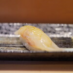 寿司安 - 鮃の昆布〆