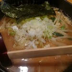 会津ラーメン 和 - 濃厚味噌ラーメン（3辛）
