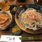 Echizen - 小鉢ソースカツ丼とおろし蕎麦のメニュー