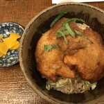Echizen - 小鉢醤油カツ丼