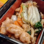 広東料理セレブリティクラブ　セラリ迎賓館 - [料理] 豚肉と野菜の中華炒め アップ♪ｗ ①