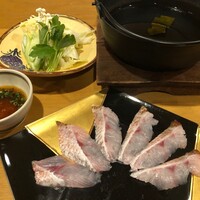 のどぐろしゃぶしゃぶ（６キレ）（時価）