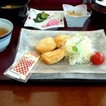 弥陀ヶ原ホテル - 白海老のふわふわ揚げ定食